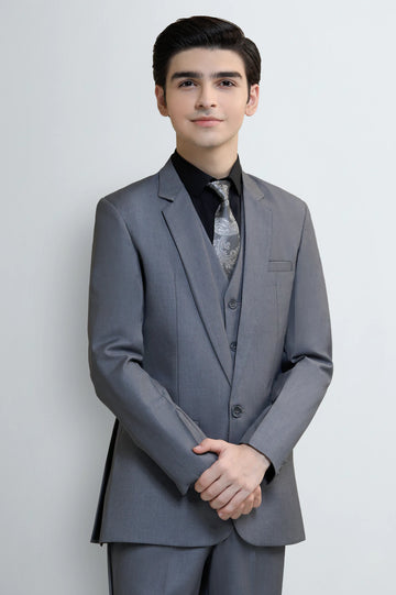 Grey Suiting for Boys