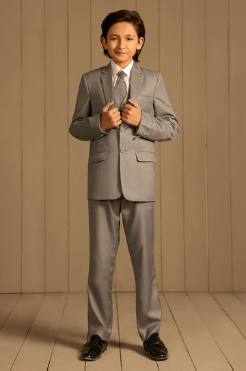 Grey Suiting for Boys