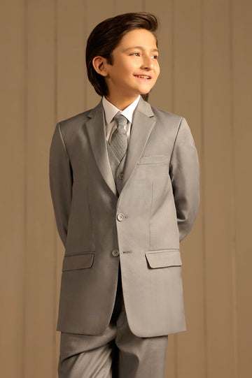 Grey Suiting for Boys