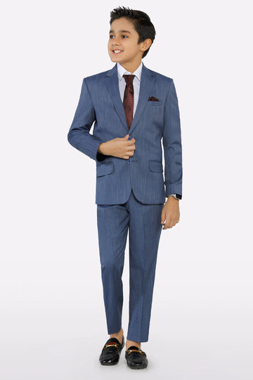 Blue Suiting for Boys