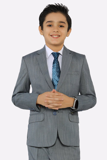 Grey Suiting for Boys