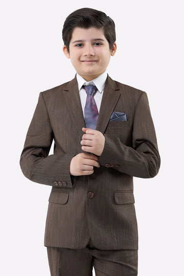 Brown Suiting for Boys