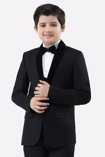 Black Suiting for Boys