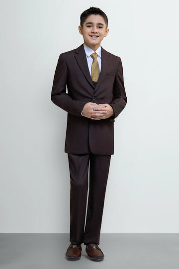 Maroon Suiting for Boys