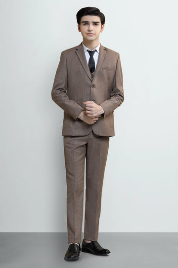 Light Brown Suiting for Boys