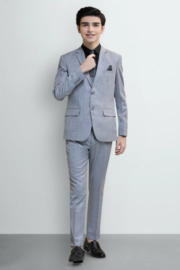 Light Grey Suiting for Boys