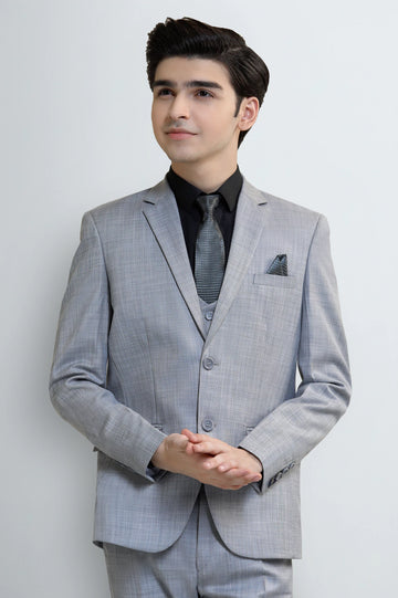 Light Grey Suiting for Boys