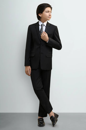 Black Suiting for Boys