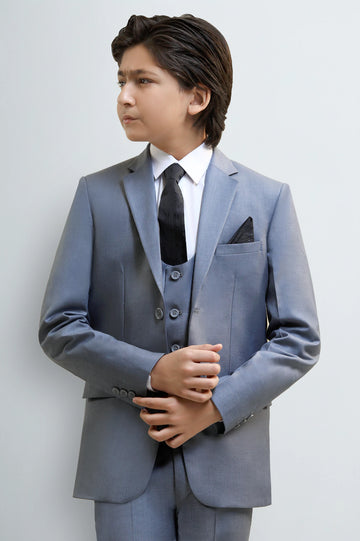 Grey Suiting for Boys