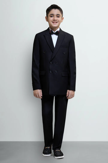 Black Suiting for Boys