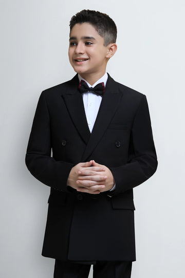 Black Suiting for Boys