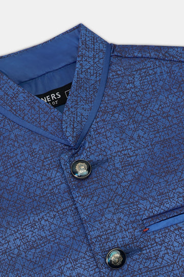 Royal Blue Boys Waistcoat