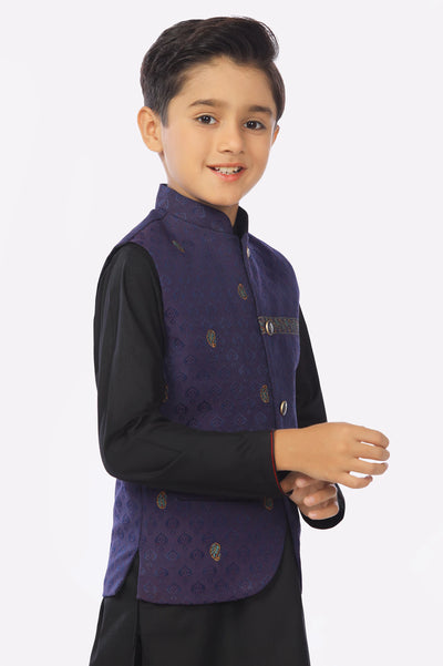 Boys Purple Waistcoat From Diners