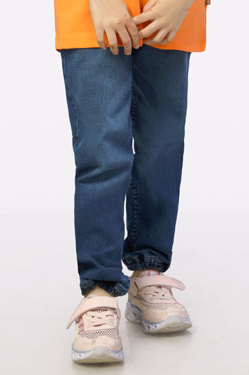 Dark Blue Girls Jeans