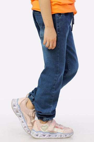 Dark Blue Girls Jeans