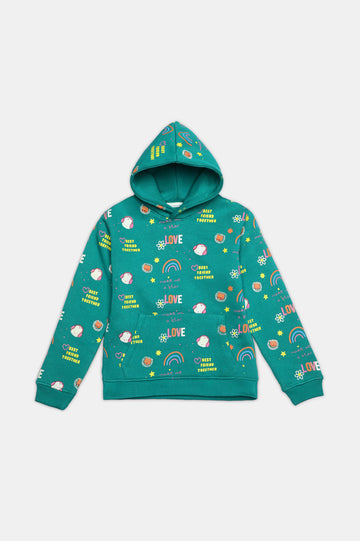 All Over Print Girls Hoodie