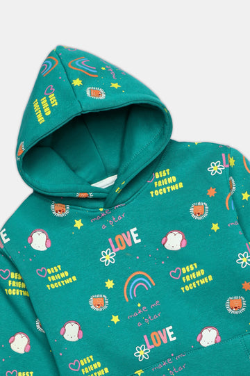 All Over Print Girls Hoodie