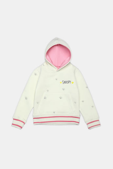 Snoopy Graphic Girls Hoodie