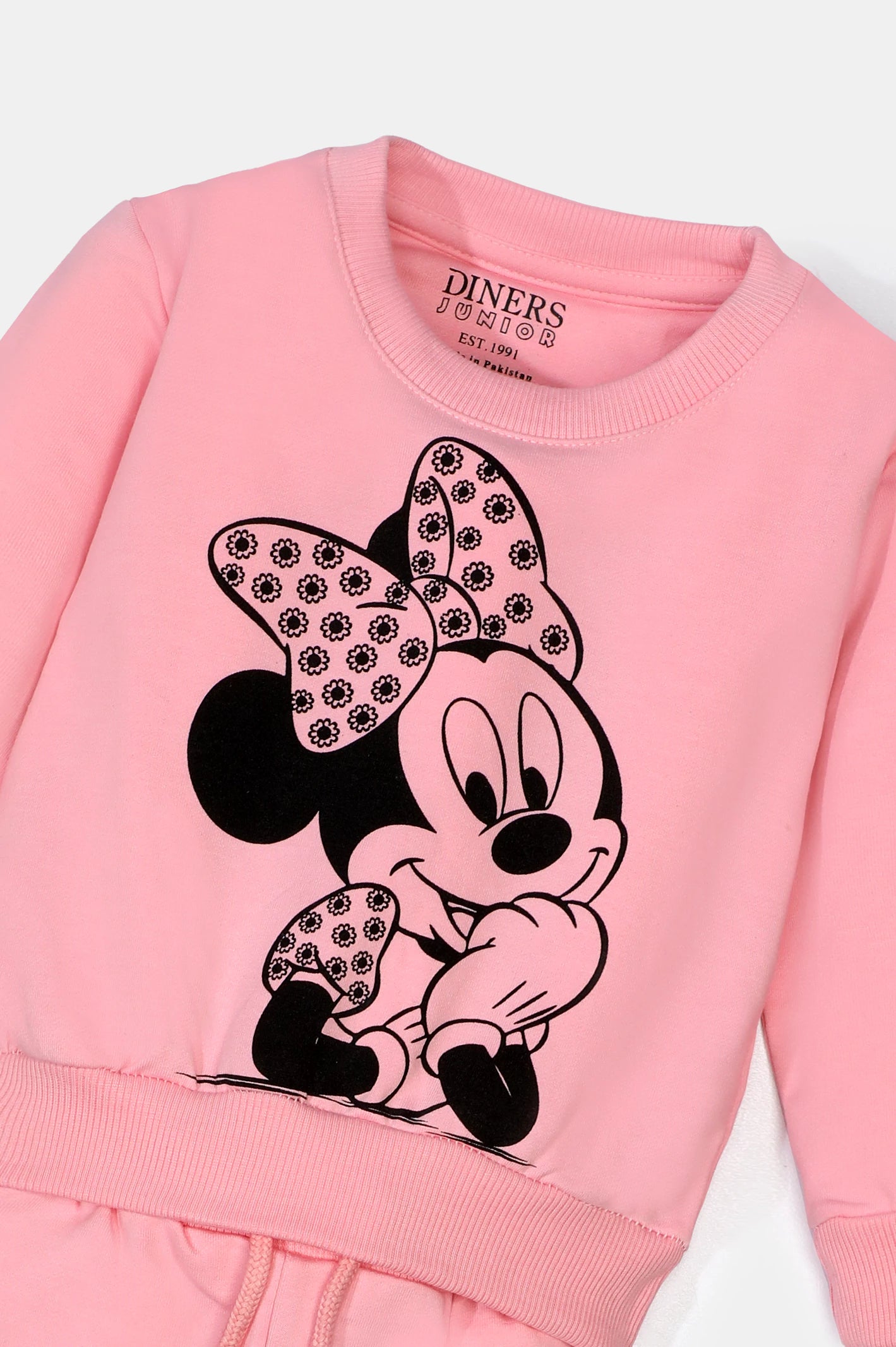 Pink Minnie Mouse Printed Girls Combo From Diners