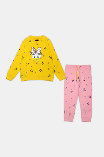 Daisy Duck Girls Sweatshirt With Trouser