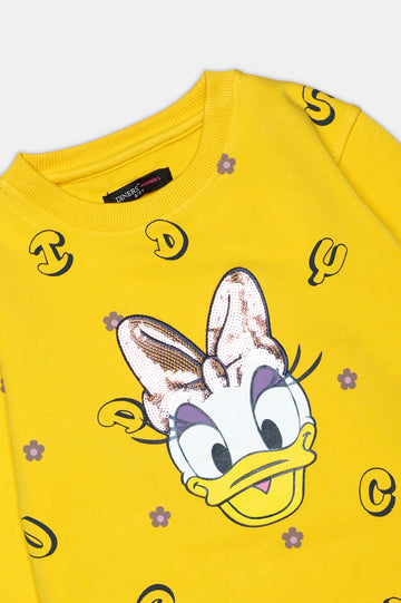 Daisy Duck Girls Sweatshirt With Trouser