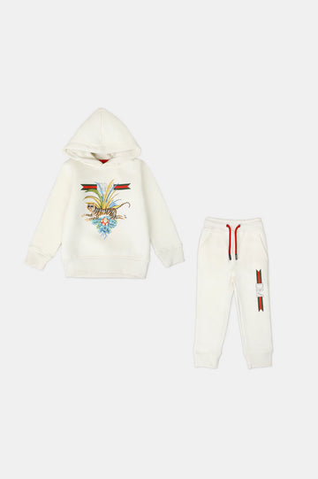 Off White Girls Hoodie With Trouser