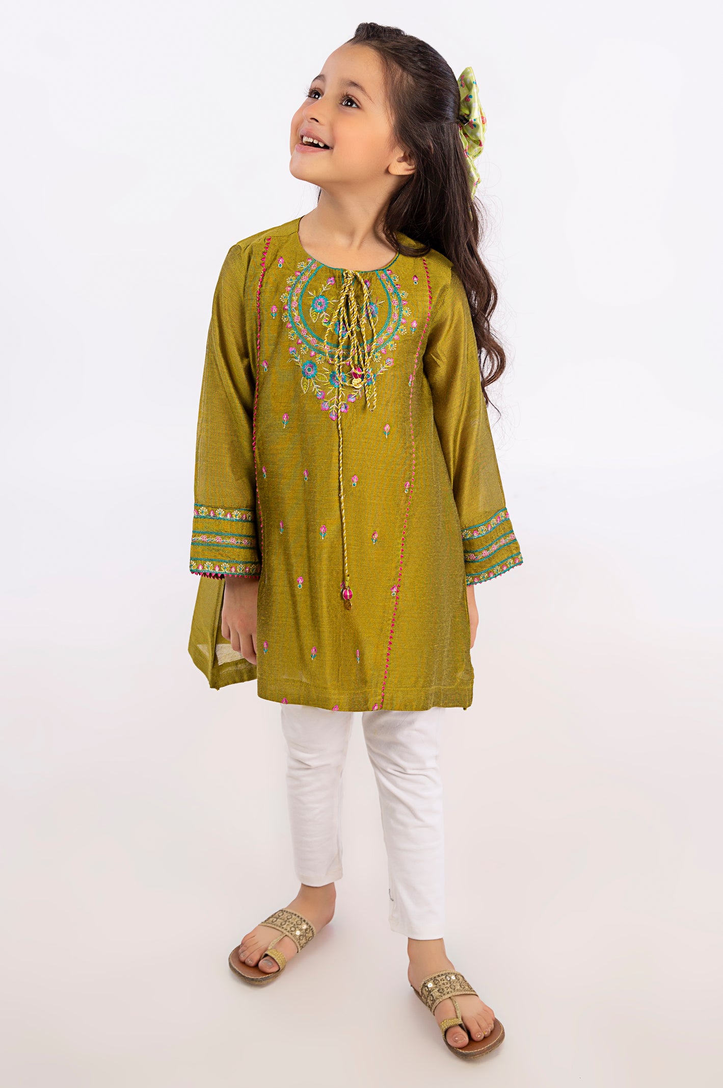 Olive Girls Kurti From Diners