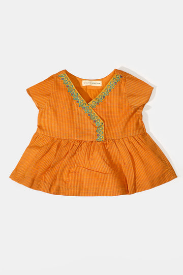 Orange Infant's Kurti