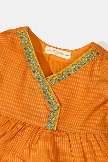 Orange Infant's Kurti