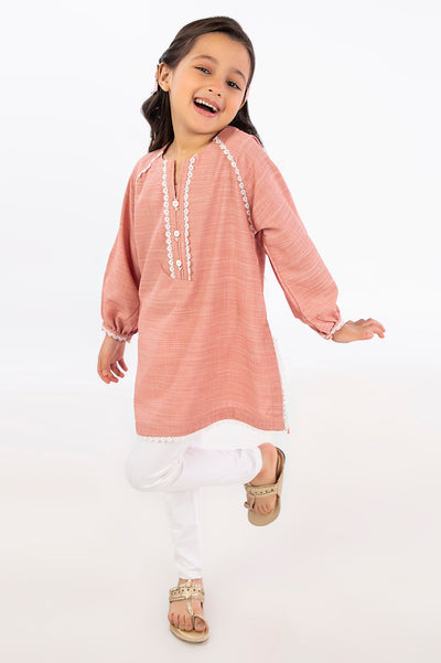 Rust Girls Kurti From Diners