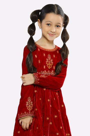 Embroidered Girls Kurti
