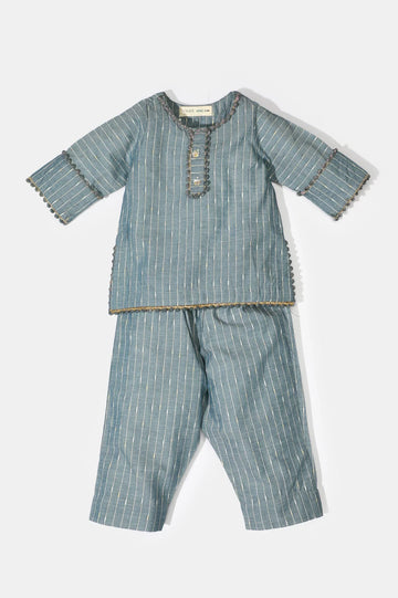 Blue Stylised Infant 2PC