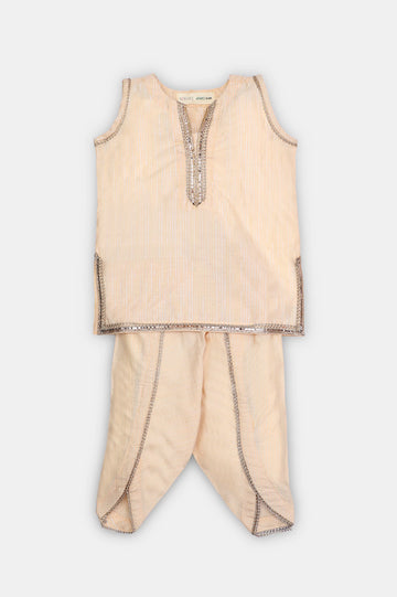 Peach Stylised Infant 2PC