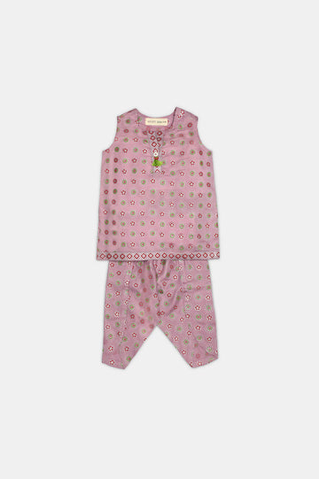 Lilac Printed Infant 2PC