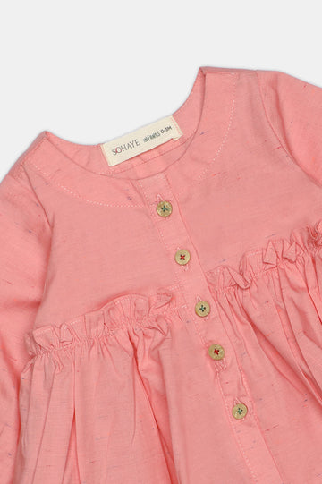 Pink Stylised Infant 2PC