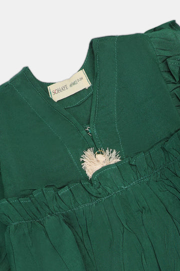 Dark Green Stylised Infant 2PC