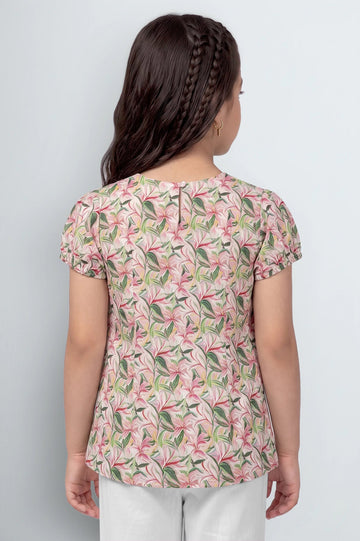 Embroidered Girls Shirt