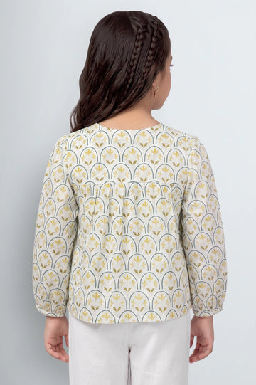 Embroidered Girls Shirt
