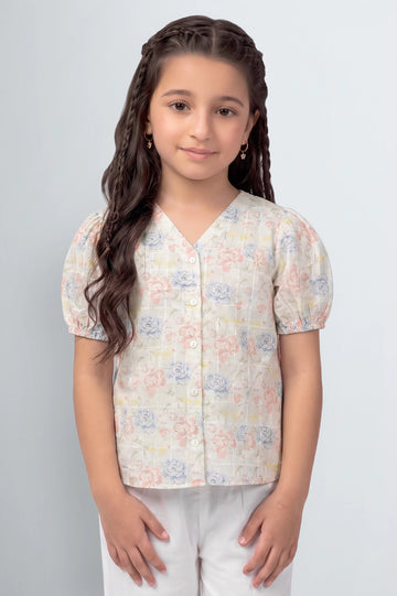 Embroidered Girls Shirt
