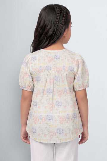 Embroidered Girls Shirt