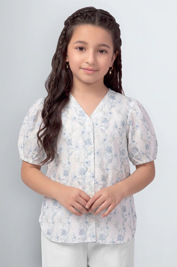 Embroidered Girls Shirt