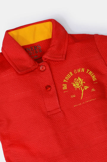 Red Girls Frock