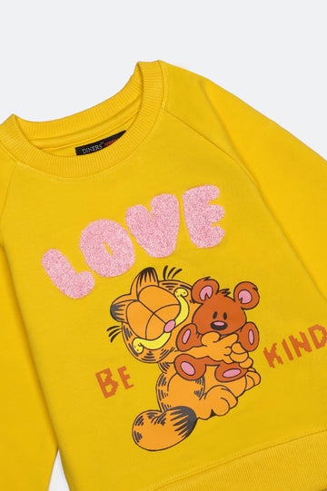 Garfield Graphic Girls Sweatshirt