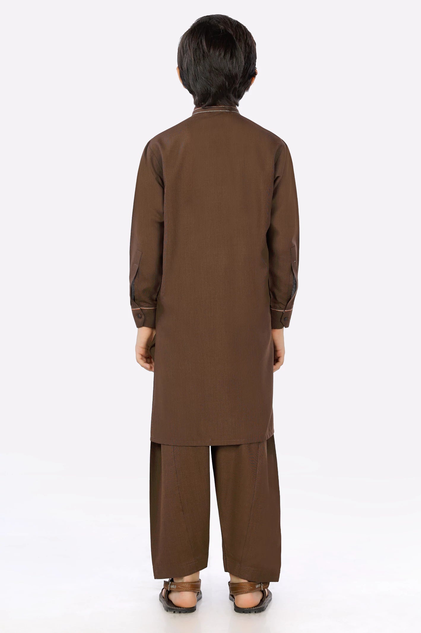 Brown Boys Shalwar Suit From Diners