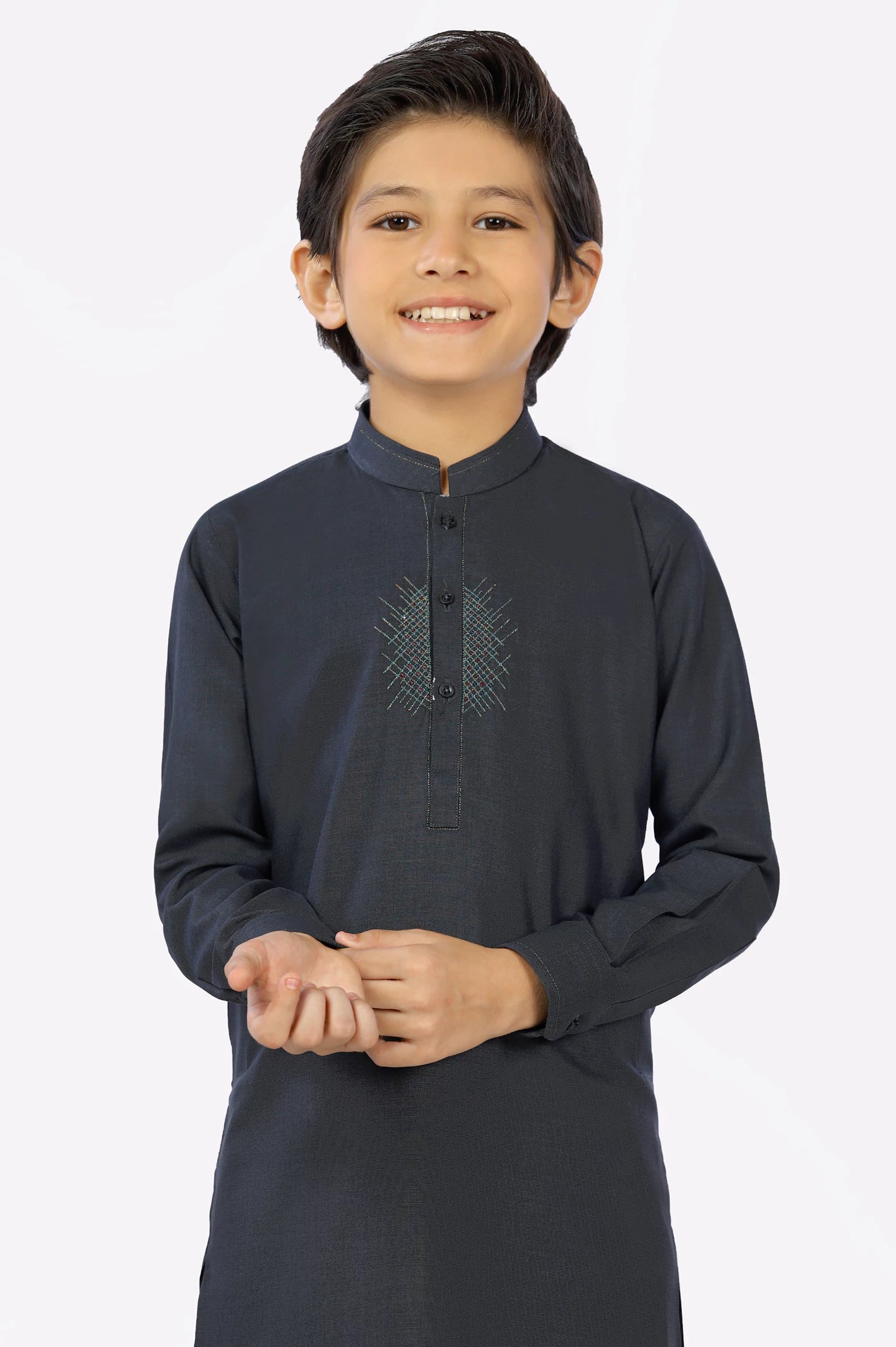 Navy Blue Boys Shalwar Suit From Diners