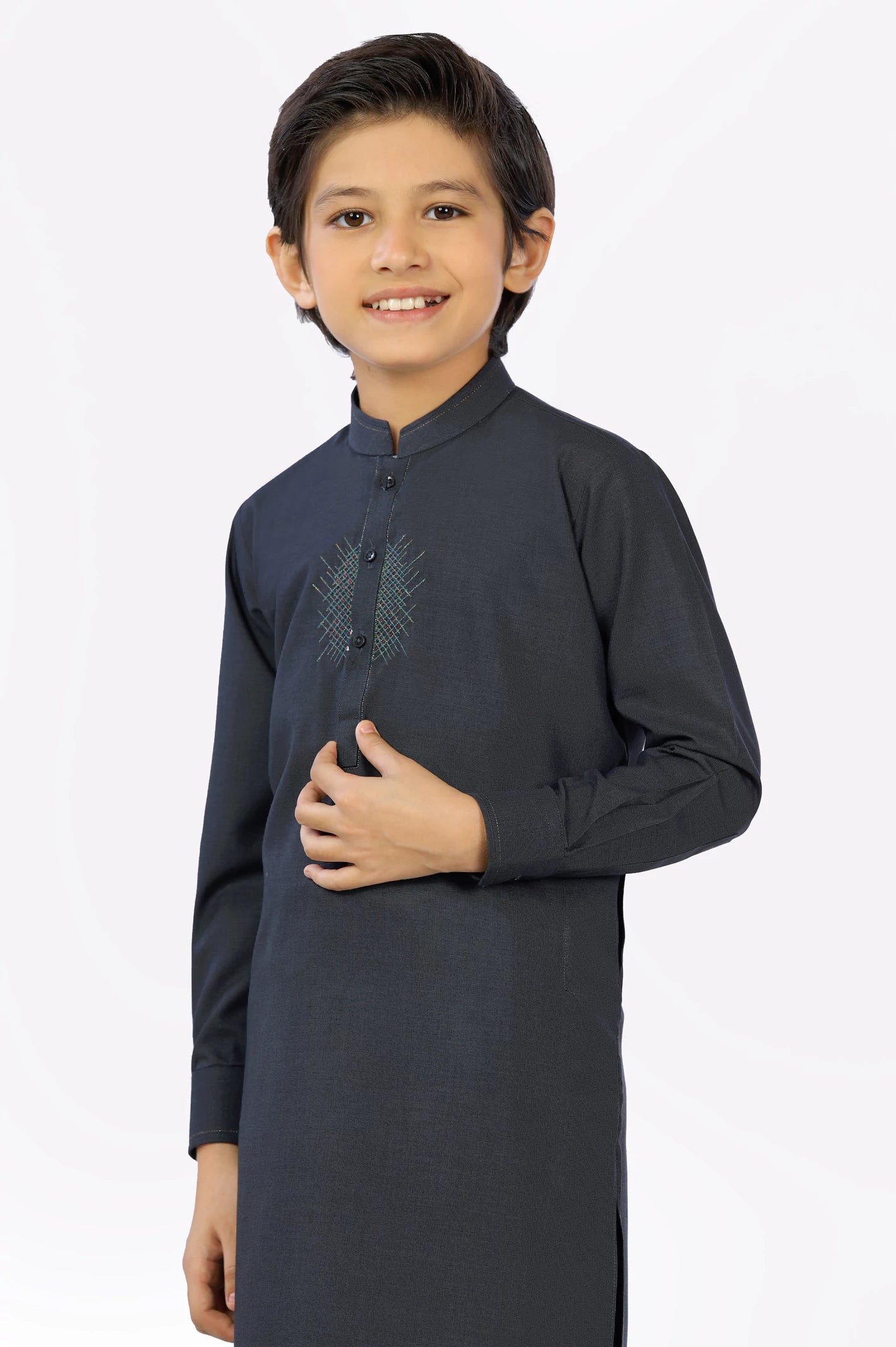 Navy Blue Boys Shalwar Suit From Diners