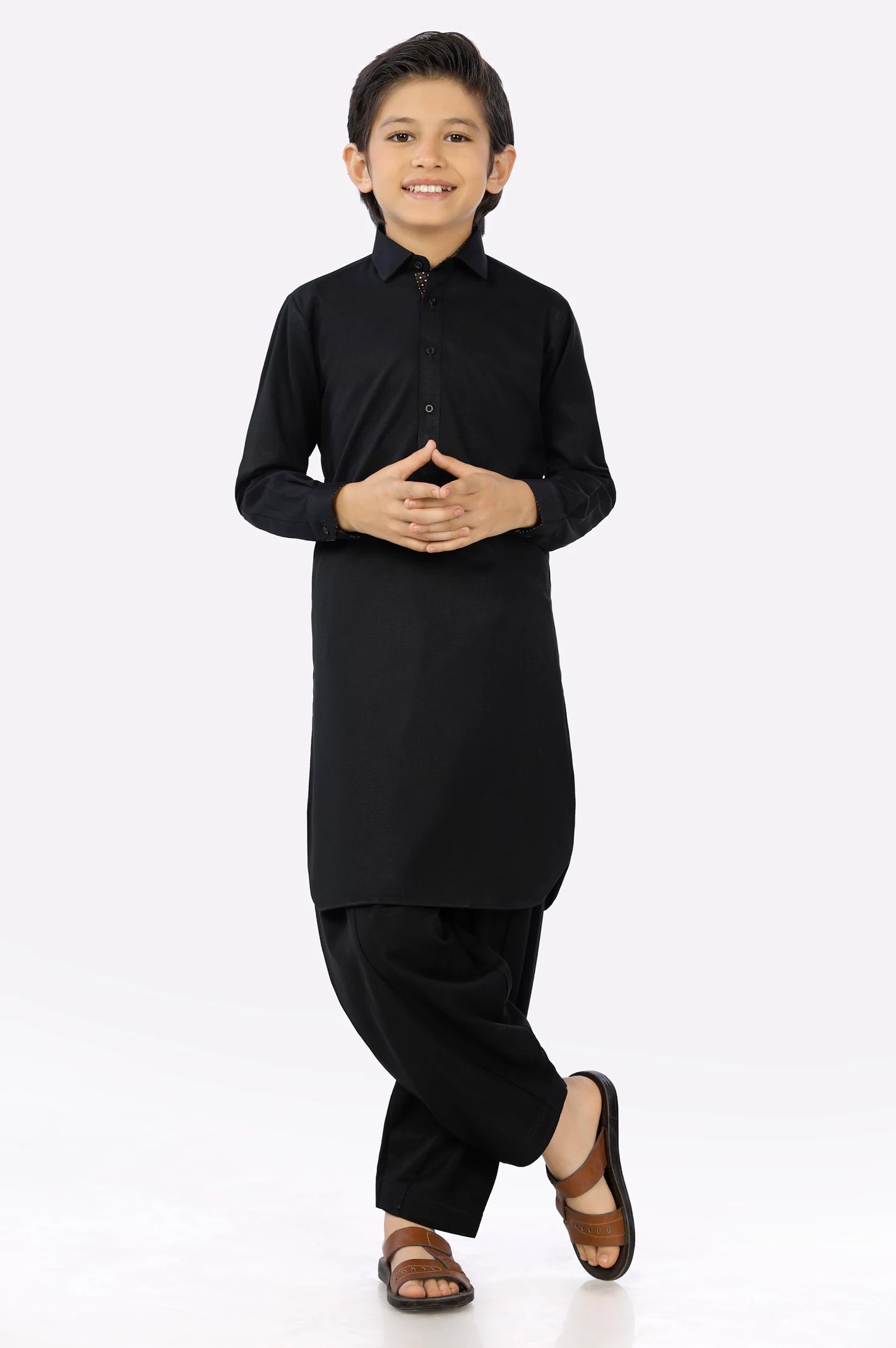 Black Boys Shalwar Suit From Diners