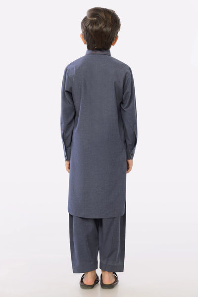 Dark Grey Boys Shalwar Suit From Diners