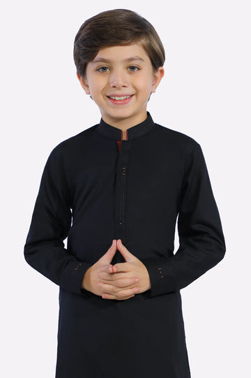 Black Boys Shalwar Suit