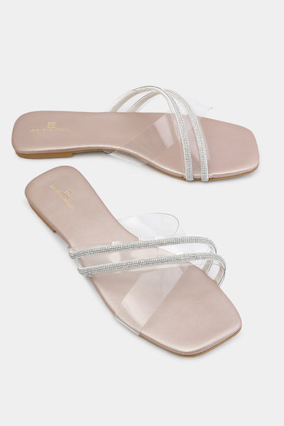 Peach Ladies Casual Slippers From Diners